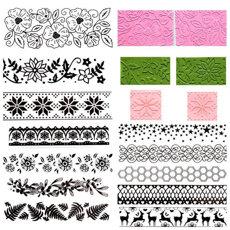Jewelry Making Tools List - SNASAN Leaves Flower Star Lace Concave