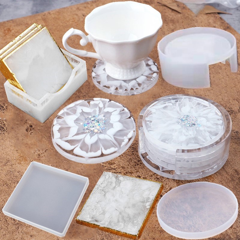 Jewelry Making Tools List - SNASAN Coaster Cup Mat Silicone Mold