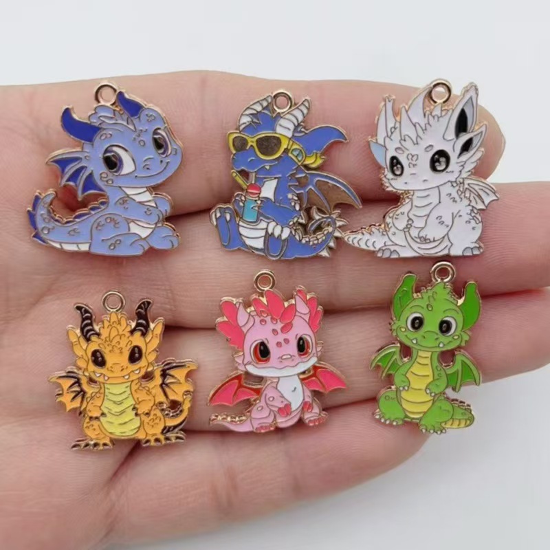 Jewelry Making Party - 10pcs Personalized Little Flying Dragon DIY