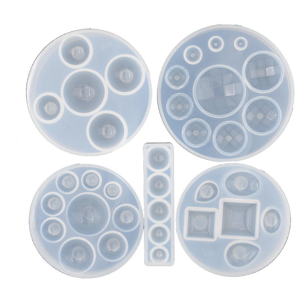 Jewelry Making Tools List - Silicone Mold half ball Oblate Cabochon