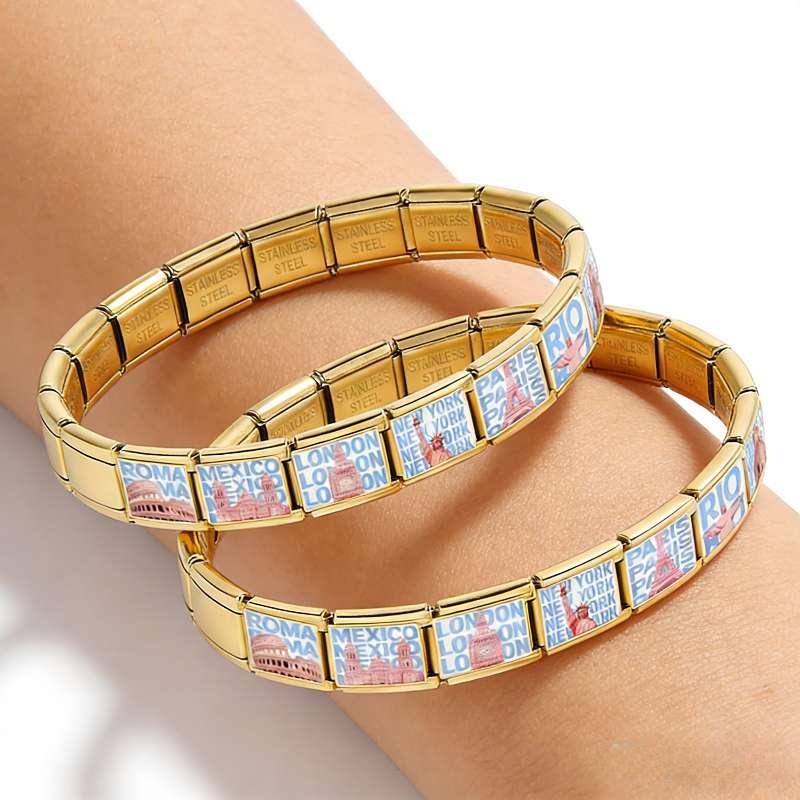 Jewelry Making Newcastle - Stainless Steel DIY Making Bracelet Gold