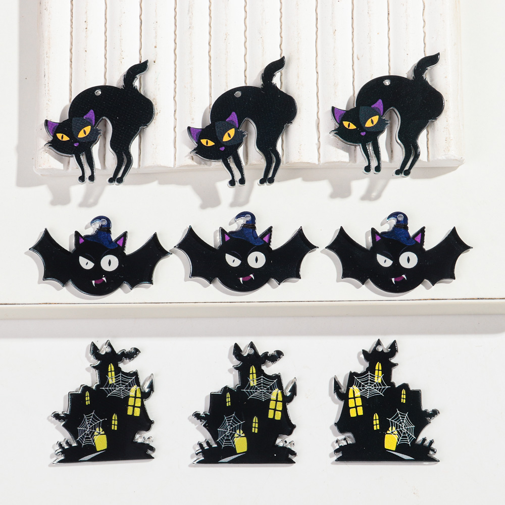 10pcs/lot Halloween Charms New - Jewelry Making Newcastle ulasan dan harga