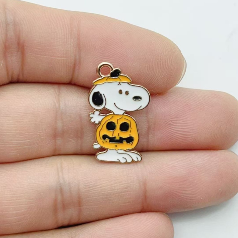10Pcs Cute Halloween Cartoon P - Jewelry Making Factory ulasan dan harga
