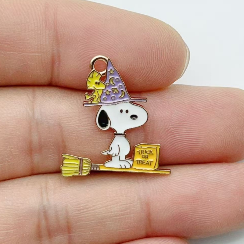 10Pcs Cute Halloween Cartoon P - Jewelry Making Factory ulasan dan harga