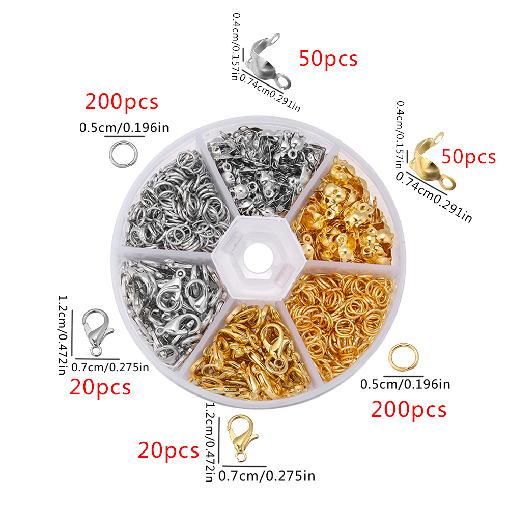 540pcs Stainless Steel Lobster - Jewelry Making Materials Wholesale ulasan dan harga