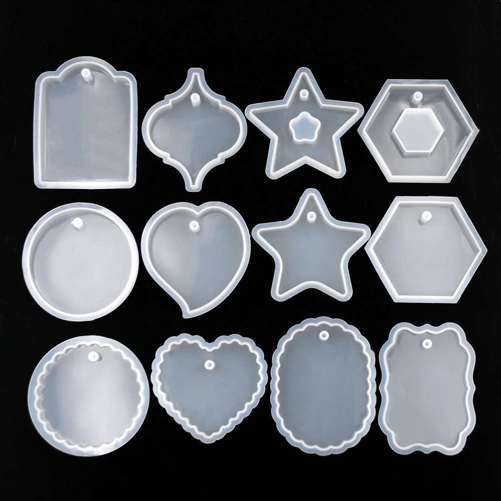 1PC Tag Silicone Mold Resin Si - Jewelry Making Tools List ulasan dan harga