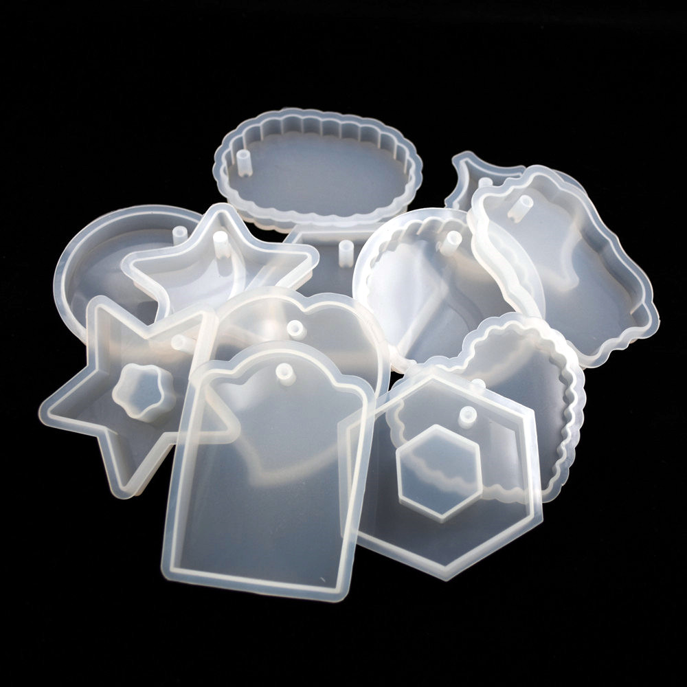 1PC Tag Silicone Mold Resin Si - Jewelry Making Tools List ulasan dan harga