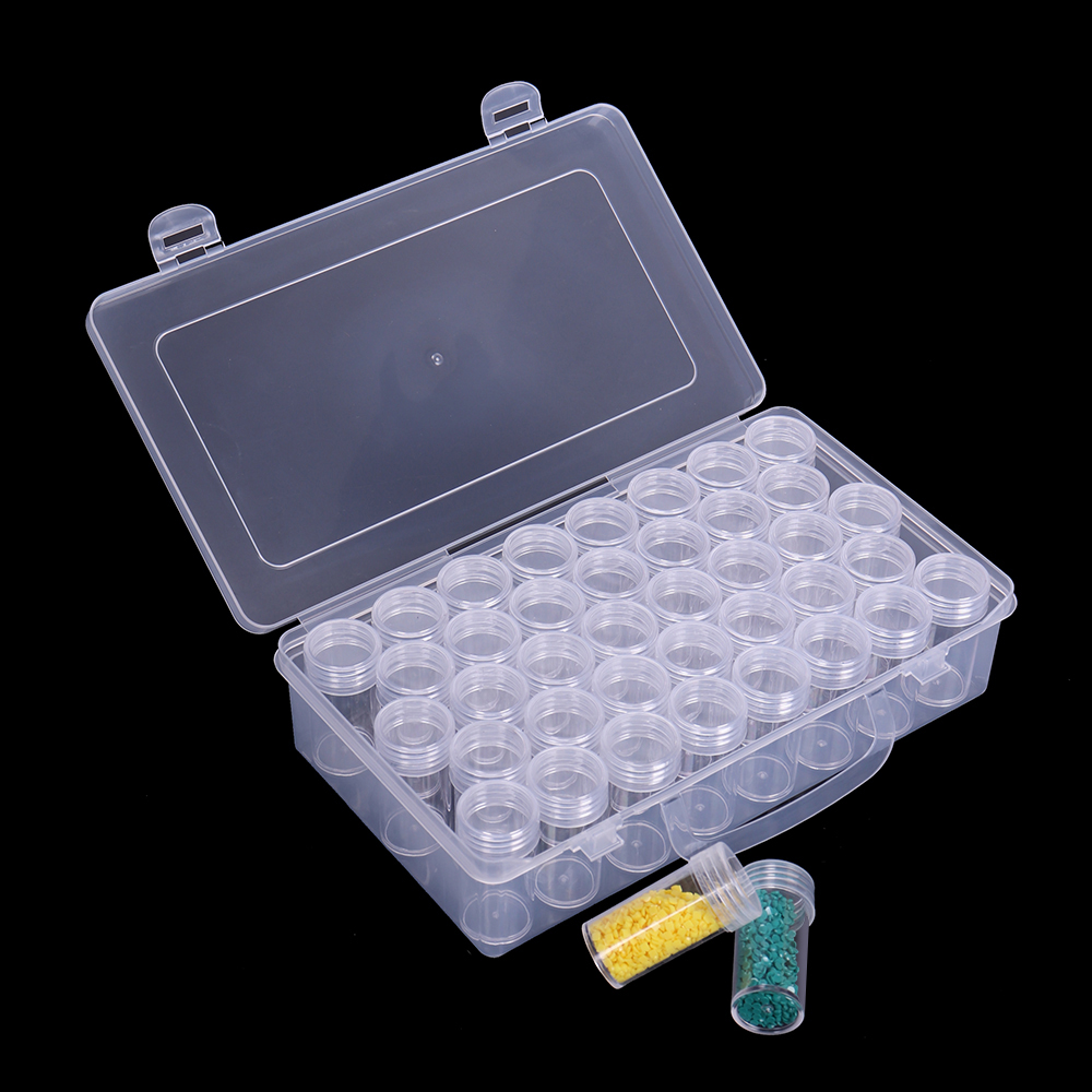38/76/114/152 Bottle Diamond P - Bead Organizer Tray ulasan dan harga
