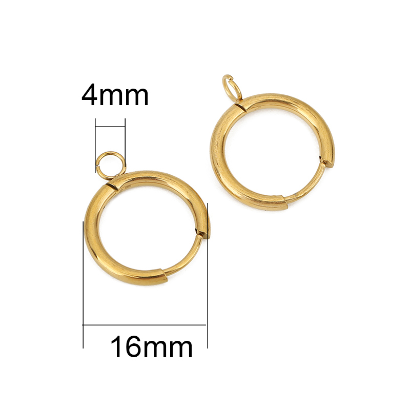 10pcs PVD Never Fade Earrings  - Jewelry Making Essentials ulasan dan harga