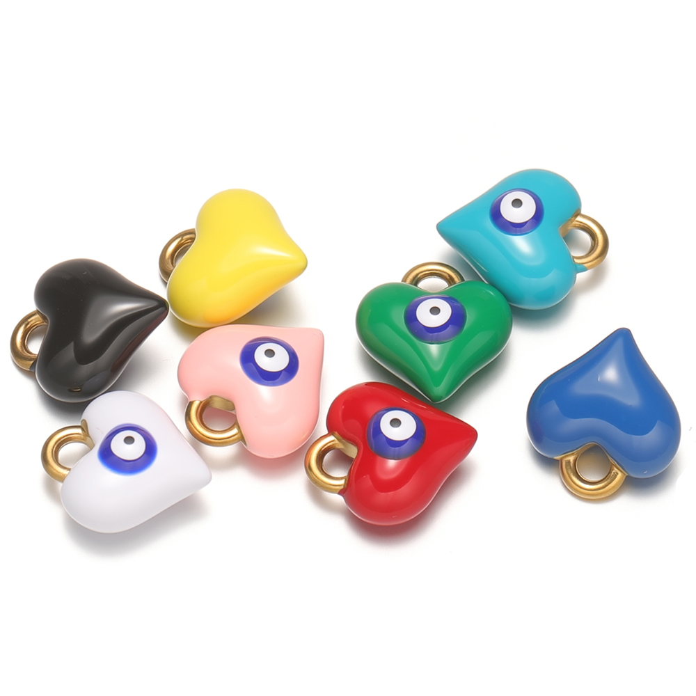 5Pcs Stainless Steel Enamel He - Jewelry Making For Kids ulasan dan harga