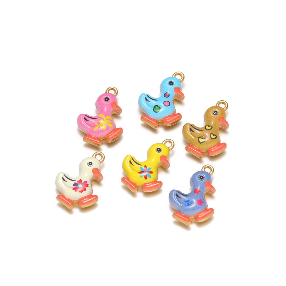 4pcs Stainless Steel Colorful  - Jewelry Making For Kids ulasan dan harga