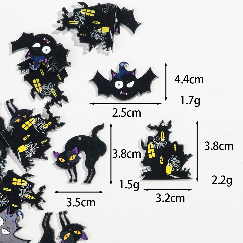 Acrylic Halloween Charms New G - Jewelry Making Newcastle ulasan dan harga