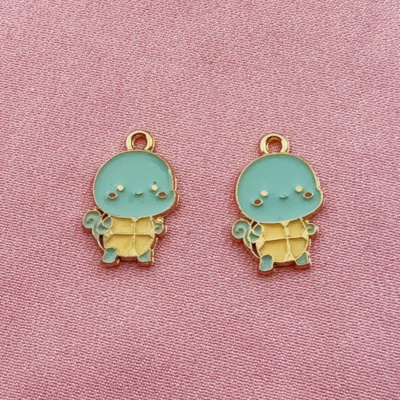 10pcs Cartoon Drip Oil Jewelry - Jewelry Making Party ulasan dan harga