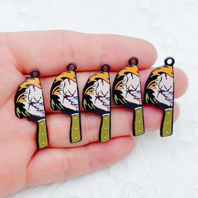 10pcs cartoon clown funny coup - Jewelry Making Party ulasan dan harga