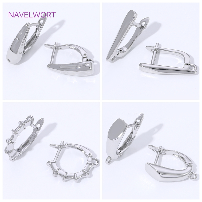 18K Gold Plated Smooth Earring - Jewelry Making Essentials ulasan dan harga