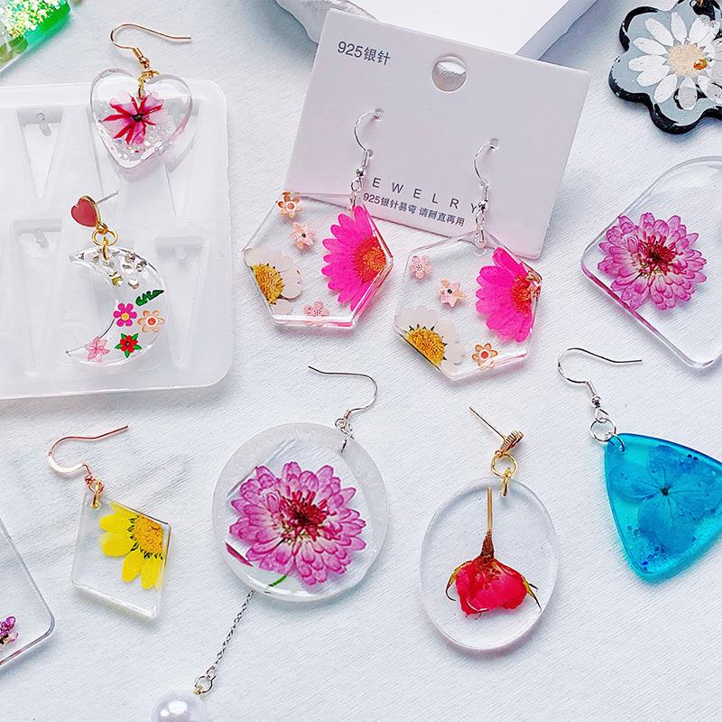 Silicone Earring Mold Earring  - Jewelry Making Tools List ulasan dan harga