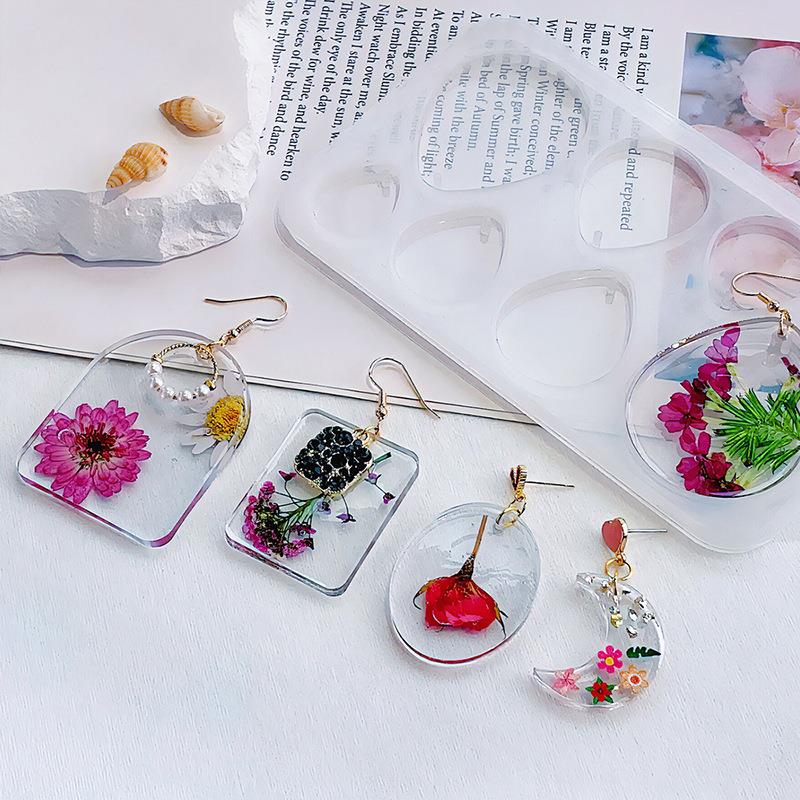 Silicone Earring Mold Earring  - Jewelry Making Tools List ulasan dan harga