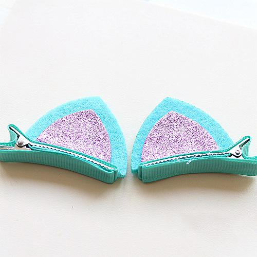 Girls Hair Clip Lovely Cat Ear - Jewelry Making For Kids ulasan dan harga