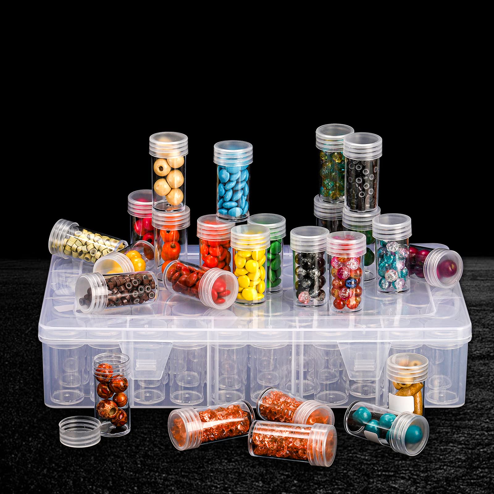 1pc 24/30//38/60 Slots Plastic - Bead Organizer Tray ulasan dan harga