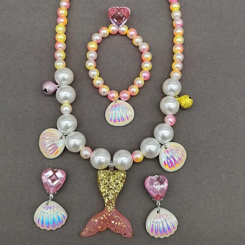 Girl's Mermaid Theme Sequin Ha - Jewelry Making For Kids ulasan dan harga