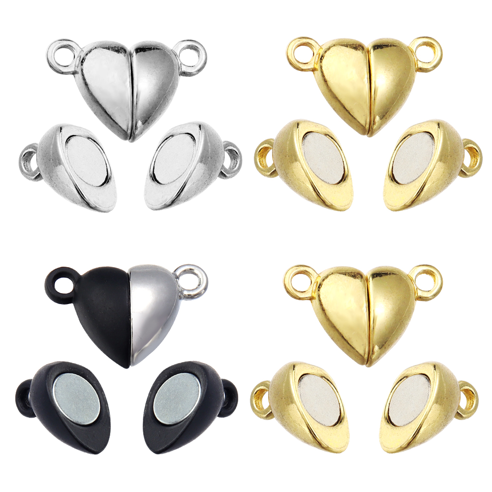 5pcs/Lot Alloy Love Heart Shap - Jewelry Making Essentials ulasan dan harga