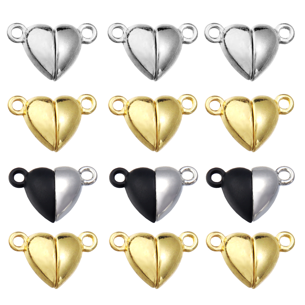5pcs/Lot Alloy Love Heart Shap - Jewelry Making Essentials ulasan dan harga