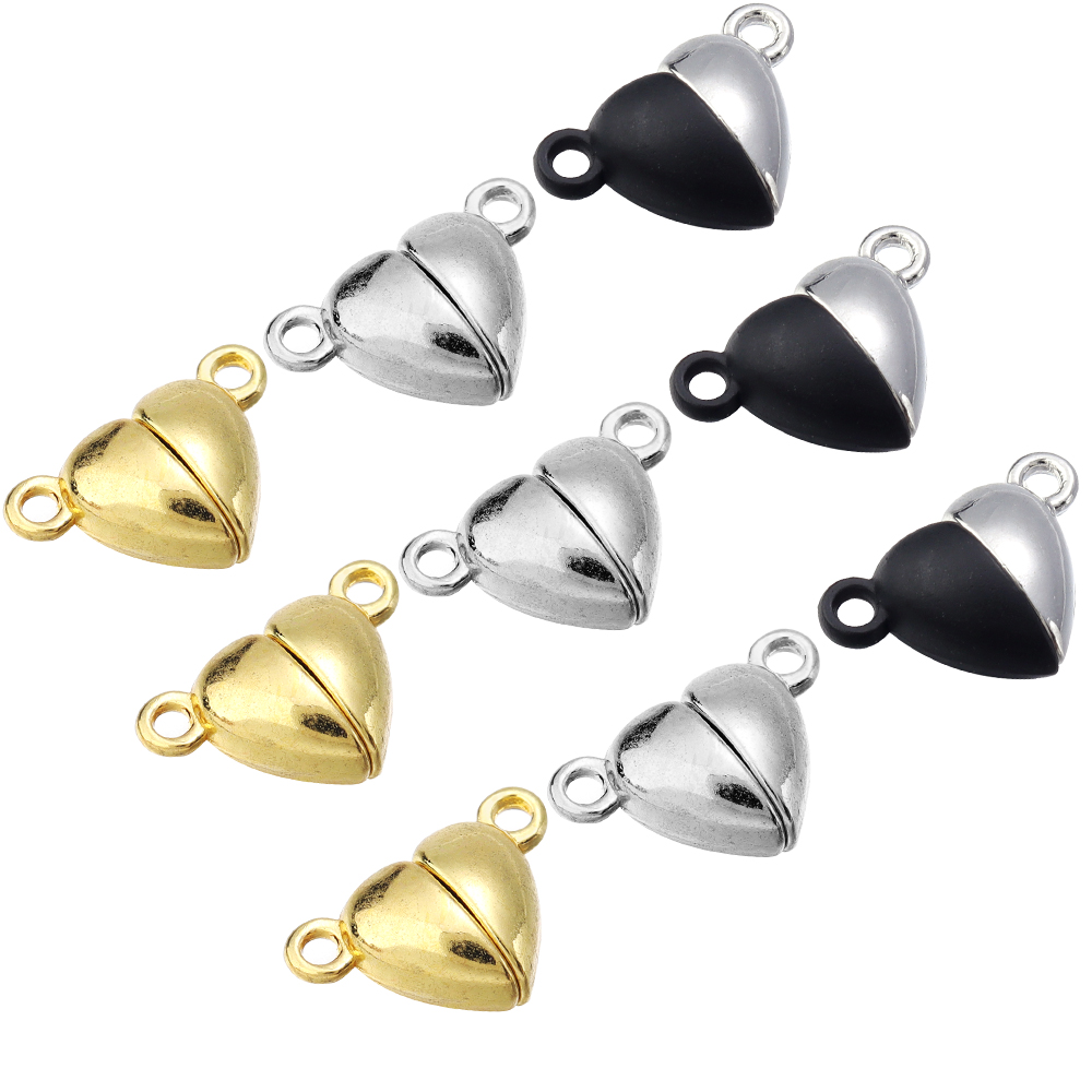 5pcs/Lot Alloy Love Heart Shap - Jewelry Making Essentials ulasan dan harga