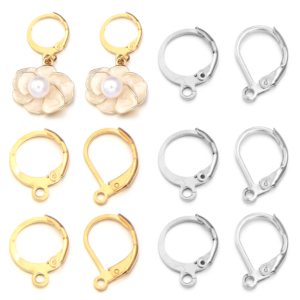20pcs/lot Stainless Steel Ear  - Jewelry Making Essentials ulasan dan harga