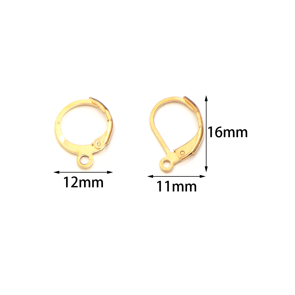 20pcs/lot Stainless Steel Ear  - Jewelry Making Essentials ulasan dan harga
