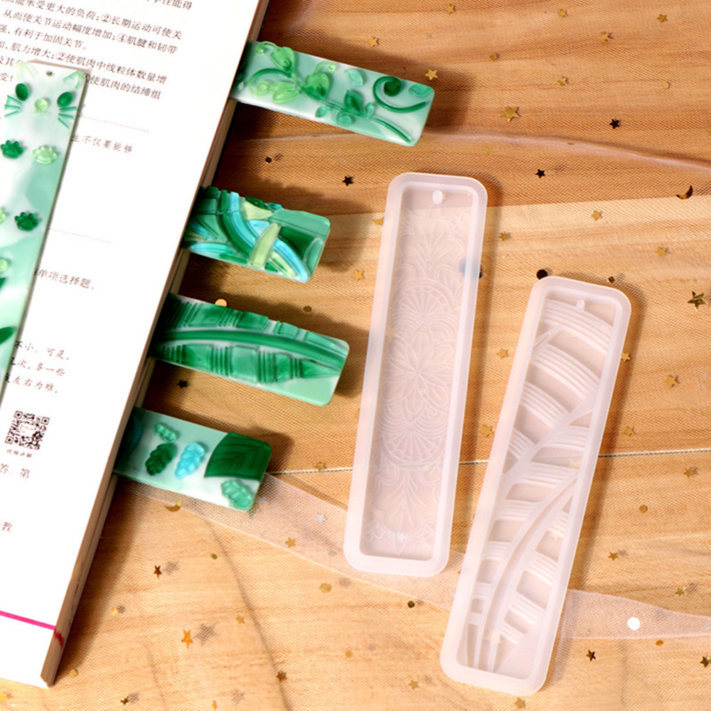Leaves Bookmark Silicone Mold  - Jewelry Making Tools List ulasan dan harga