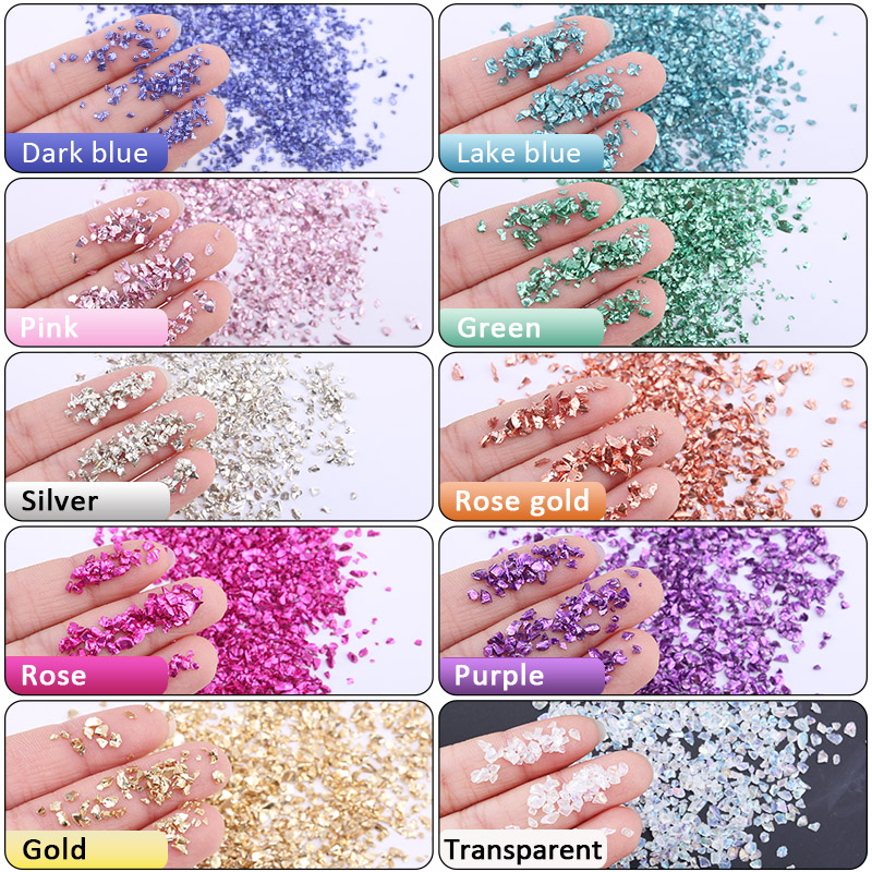 Epoxy Resin Colorful Metallic  - Jewelry Making Tools List ulasan dan harga