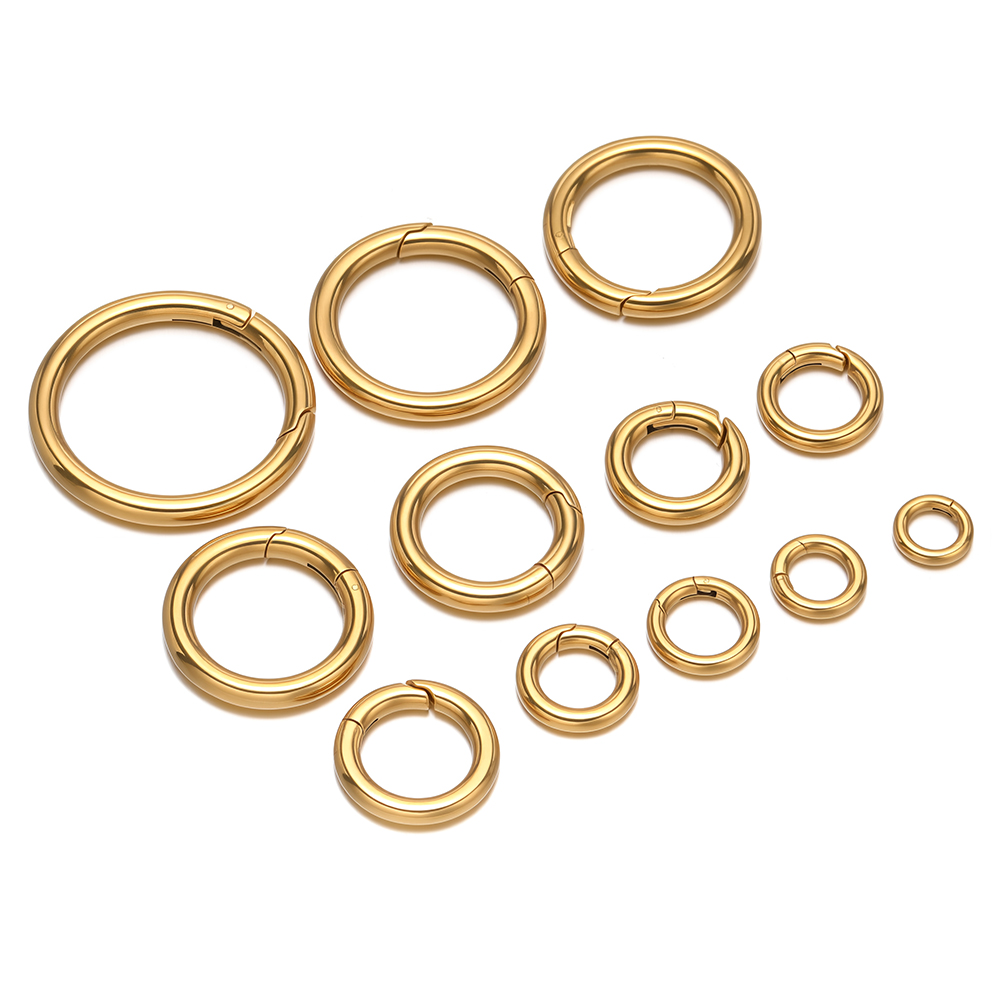 2Pcs/Lot Round Spring Clasps S - Jewelry Making Factory ulasan dan harga