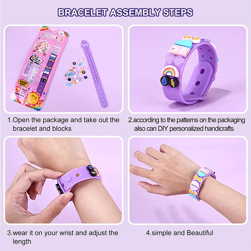 6Pcs/set Kids Building Blocks  - Jewelry Making For Kids ulasan dan harga