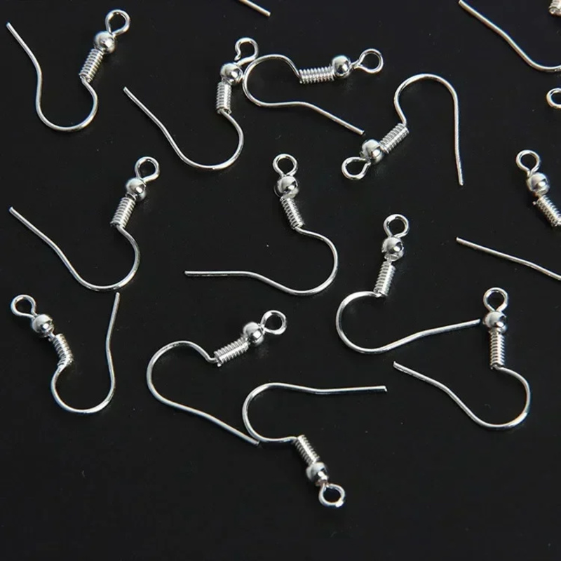100/500pcs DIY Earring Finding - Jewelry Making Factory ulasan dan harga