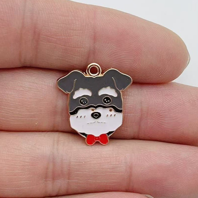 12pcs cartoon pet spotted dog  - Jewelry Making Party ulasan dan harga