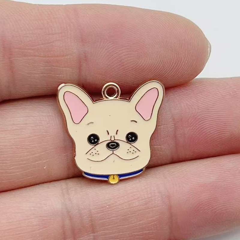 12pcs cartoon pet spotted dog  - Jewelry Making Party ulasan dan harga