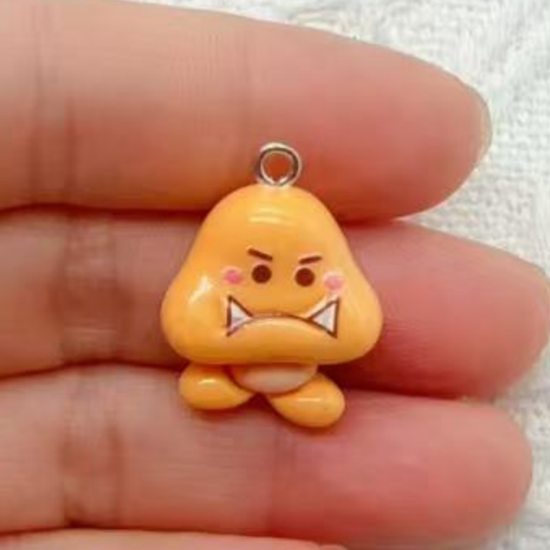 10pcs resin cartoon pendant, D - Jewelry Making Factory ulasan dan harga
