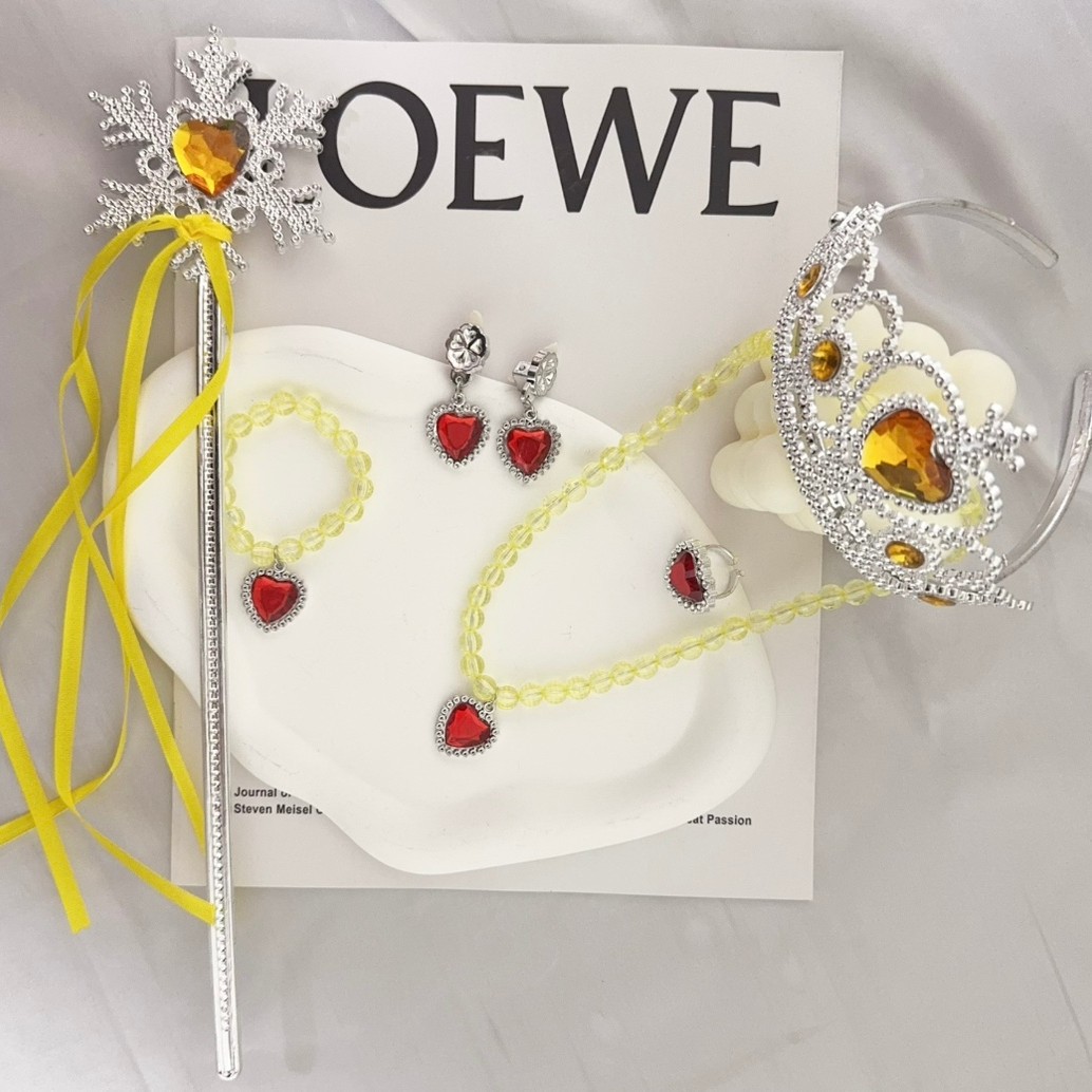Princess Girls Necklace Set Cr - Jewelry Making For Kids ulasan dan harga
