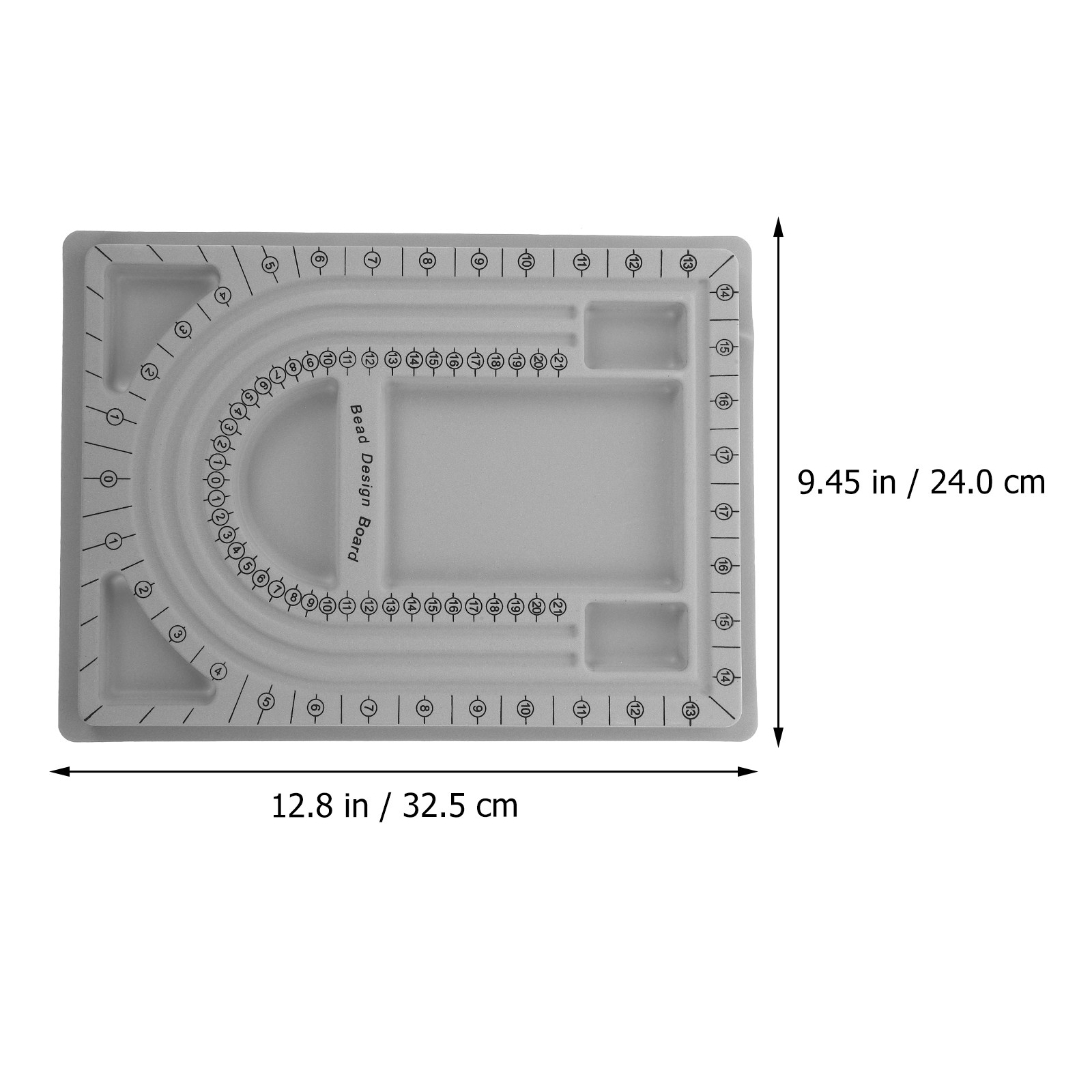 2Pcs Bead Design Board Jewelry - Bead Organizer Tray ulasan dan harga