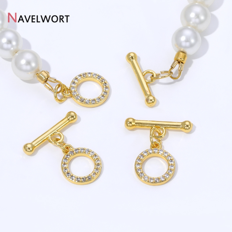 18K Gold Plated Brass Inlaid Z - Jewelry Making Essentials ulasan dan harga