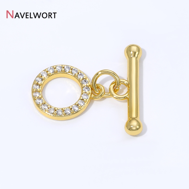 18K Gold Plated Brass Inlaid Z - Jewelry Making Essentials ulasan dan harga