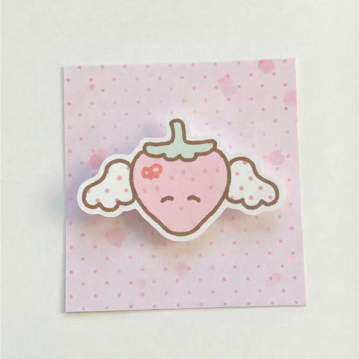 INS Strawberry Cake Hair Clip  - Jewelry Making For Kids ulasan dan harga