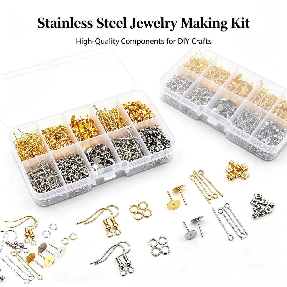 1 Set Box Ear Hook Single Loop - Jewelry Making Materials Wholesale ulasan dan harga