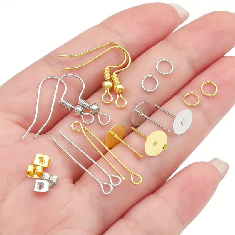 1 Set Box Ear Hook Single Loop - Jewelry Making Materials Wholesale ulasan dan harga