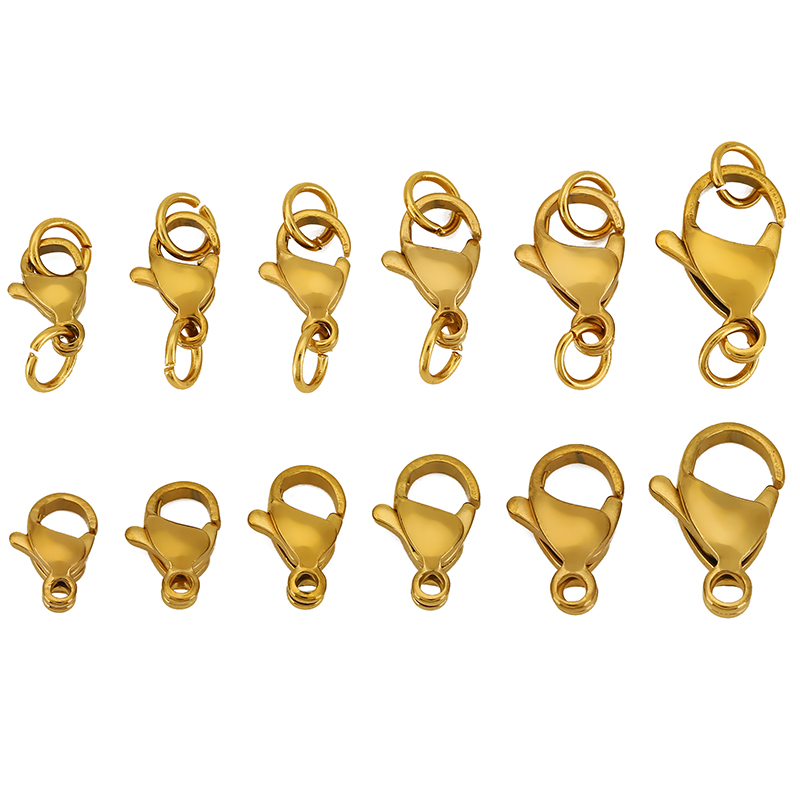 20pcs Stainless Steel Lobster  - Jewelry Making Essentials ulasan dan harga