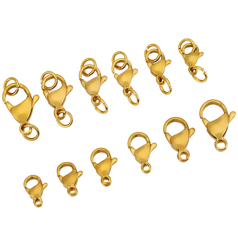 20pcs Stainless Steel Lobster  - Jewelry Making Essentials ulasan dan harga