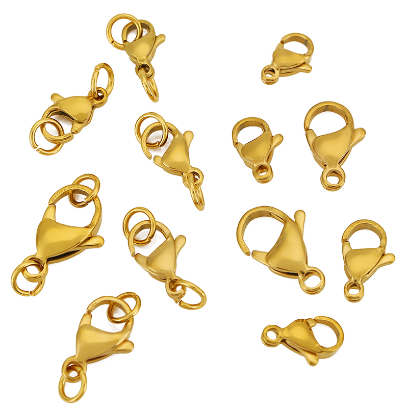 20pcs Stainless Steel Lobster  - Jewelry Making Essentials ulasan dan harga