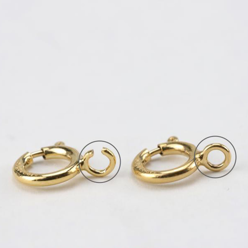 14K Gold Filled Spring Ring Cl - Jewelry Making Essentials ulasan dan harga